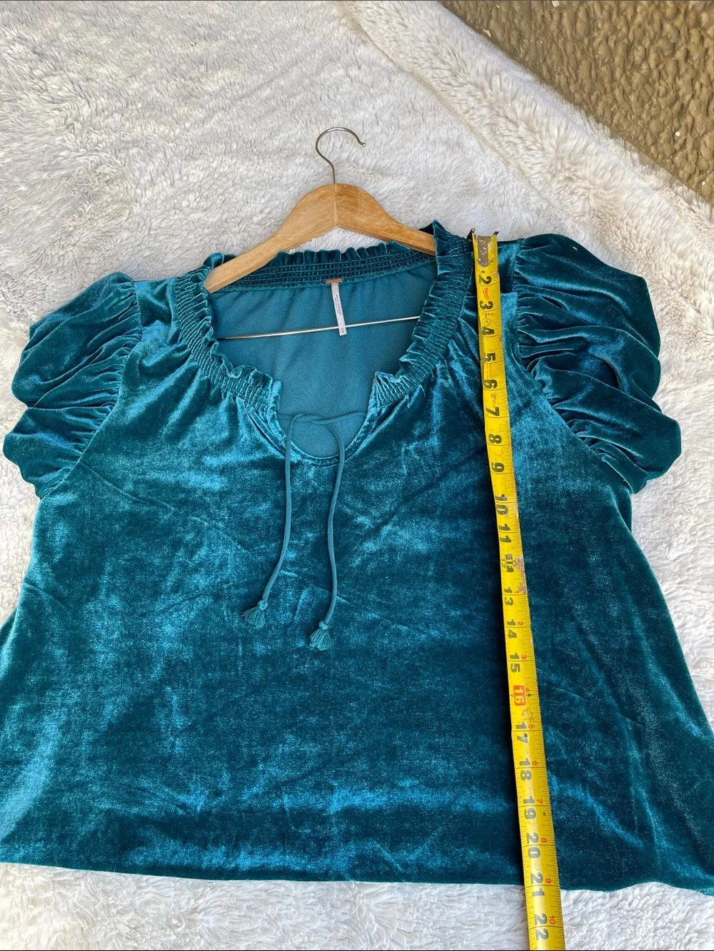 Free People luxurious teal